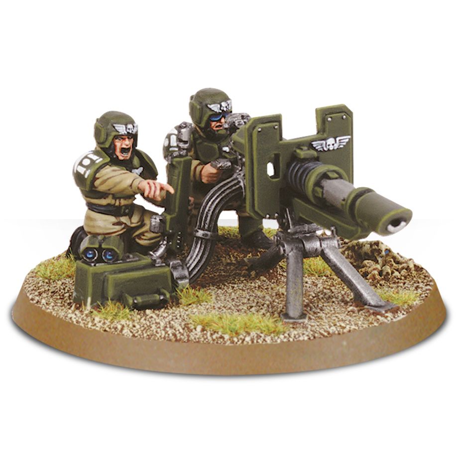 thumbnail image 2 of Astra Militarum Cadian Heavy Weapon Squad – Warhammer 40k, New On Sprue, Games Workshop 2 of 5