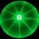 Frisbee Flashflight LED zelená