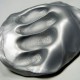 Inteligentní plastelína Zářivá stříbrná - metalická