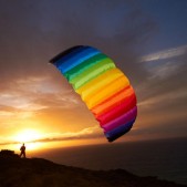 Kite Symphony Beach III 1.3 Rainbow