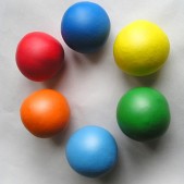 Latexový žonglovací míček 67mm