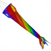 Větrný rukáv Windturbine 220cm Rainbow