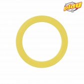 Žonglovací kruh 24cm JUNIOR žlutá